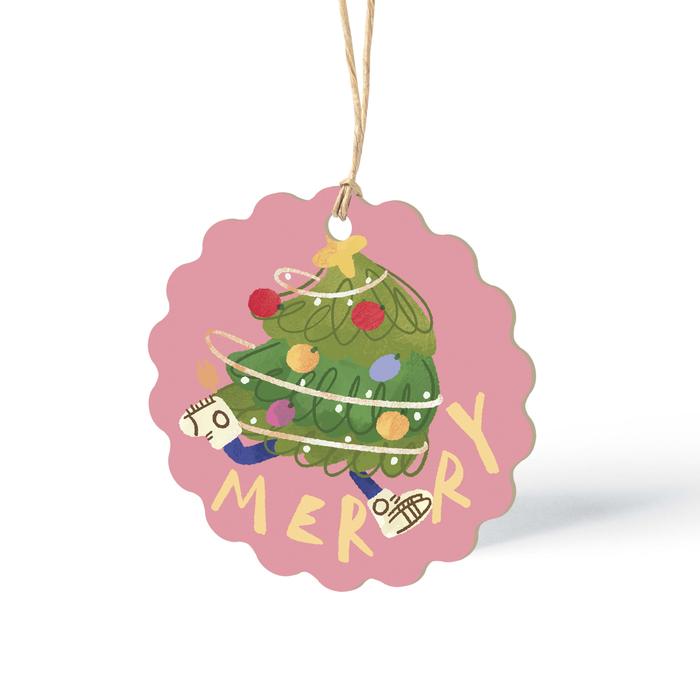 Gambar Capricorn Design Hang Tag Christmas – Gift Tag Natal / Tag Kado Natal HTC 166   Note Kertas Tali dari Capricorn Design Kota Tangerang Selatan Tokopedia