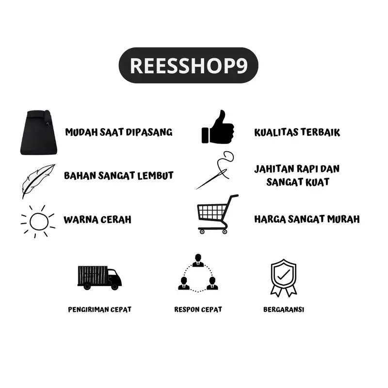 Sprei Sarung Kasur Resleting No.2 160x200x15 1