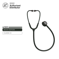 Gambar 3M Littmann Classic III Stethoscope / Stetoskop - SPECIAL BLACK EDITION 5803 dari Littmann Official Store Kab. Bogor 1 Tokopedia
