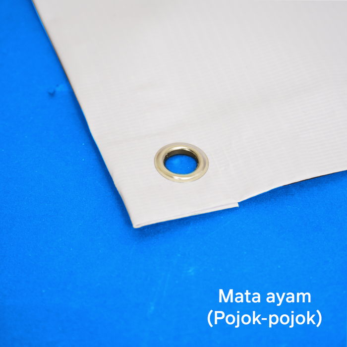 Gambar Spanduk Flexi / Cetak Spanduk / Banner / Backdrop Custom - Lubang Pojok2 dari Revo Print Shop Kota Tangerang Selatan 5 Tokopedia