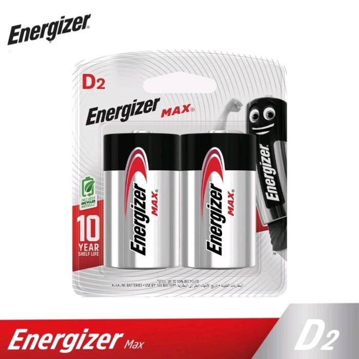 Gambar Baterai alkaline Energizer Size D dari Excellent Electric Kab. Tangerang Tokopedia