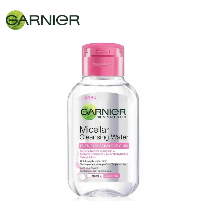 Garnier Micellar Cleansing Water Pink Skin Care - 50ml