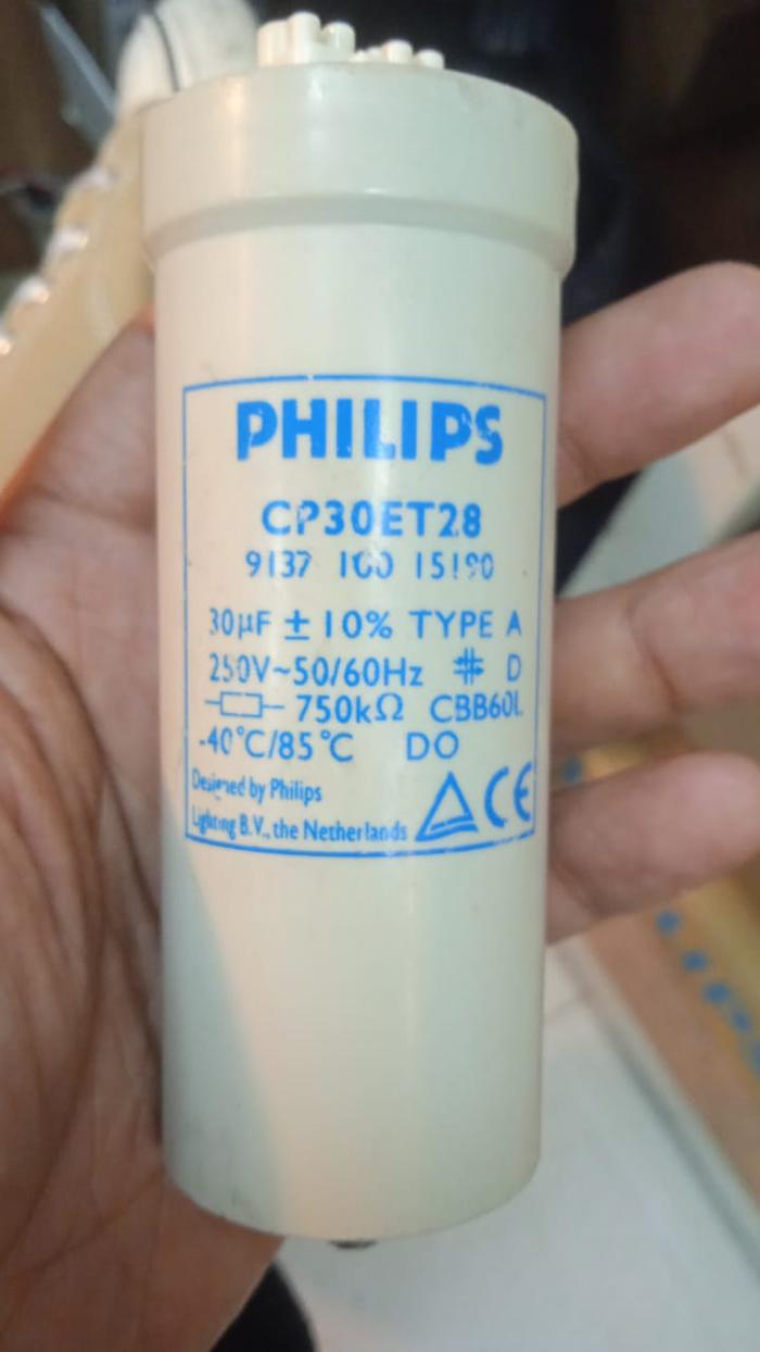 Gambar Capasitor PHILIPS 30UF CP30ET28 dari CV. Sumber Cahaya Baru Kota Administrasi Jakarta Barat Tokopedia