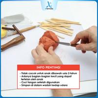 Gambar Mungyo Sculpt Dry Clay Air Dry 500g/1kg | Tanah Liat Siap Pakai | Lembut & Mudah Dibentuk | Halus Setelah Kering | Tanpa Oven - 500 g WHITE dari Artemedia Shop Kota Bandung 5 Tokopedia