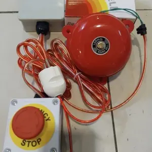 sirine fire alarm 6 inch/Bell istirahat kantor, pabrik & sekolah  dll - Non Lampu