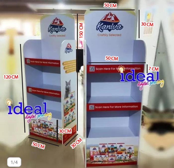 Jual Rak Display Printing Branding / Rak supermarket Custom - Jakarta ...