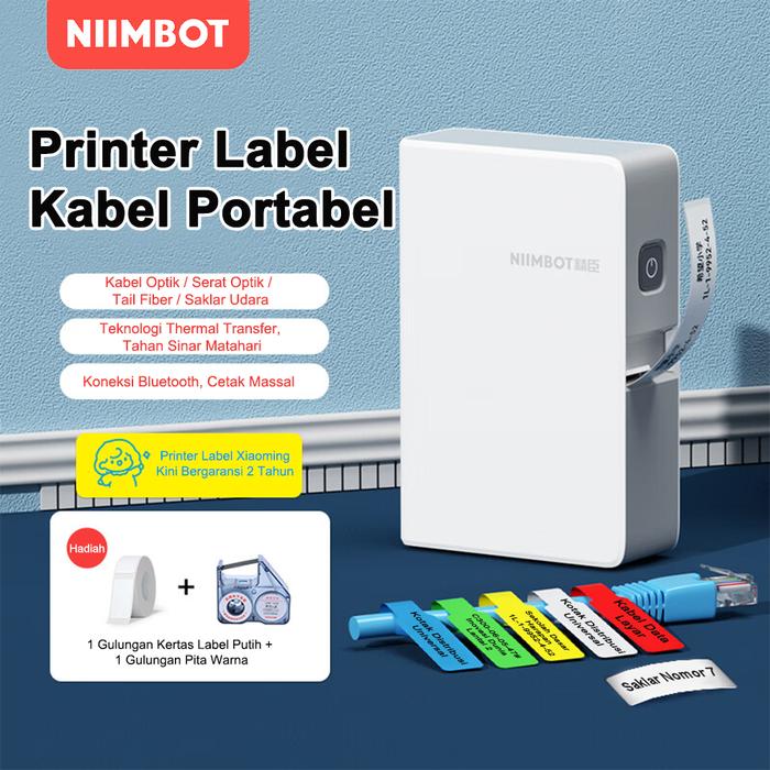 Promo Niimbot N1 Printer Label Thermal Transfer Cerdas Perlengkapan ...