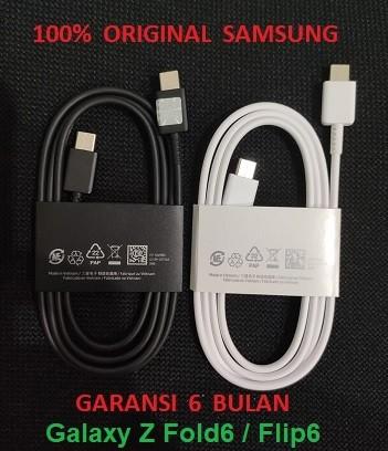 Gambar Kabel Data SAMSUNG Cable Galaxy Z Fold6 Z Fold 6 Z Flip6 Z Flip 6 Original 100% - Hitam dari Ori aksesoris 1 Kota Administrasi Jakarta Pusat Tokopedia