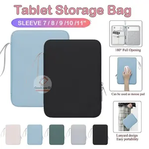 Huawei Matepad SE 2024 11 11" Inch HandBag Sleeve Lanyard Tas Stationary Pouch Cover Pastel Color Storage Tab iPad Bag