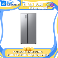 Gambar KULKAS SAMSUNG RS52B3000M9 SIDE BY SIDE 550L INVERTER RS52 RS52B3000 dari SINAR BUMI ELECTRONICS Kota Administrasi Jakarta Barat 1 Tokopedia