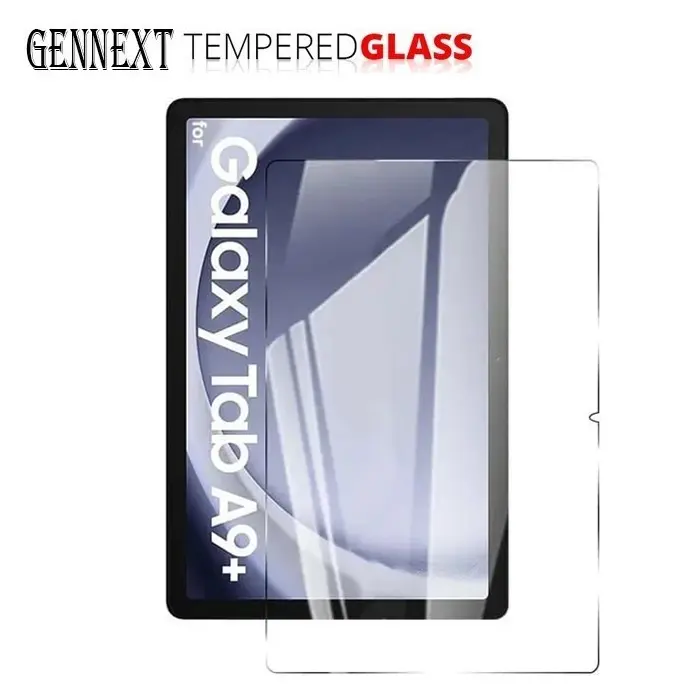 Gennext Tempered Glass Tab For Samsung A9 A9plus Plus + Screen Guard Protector 0