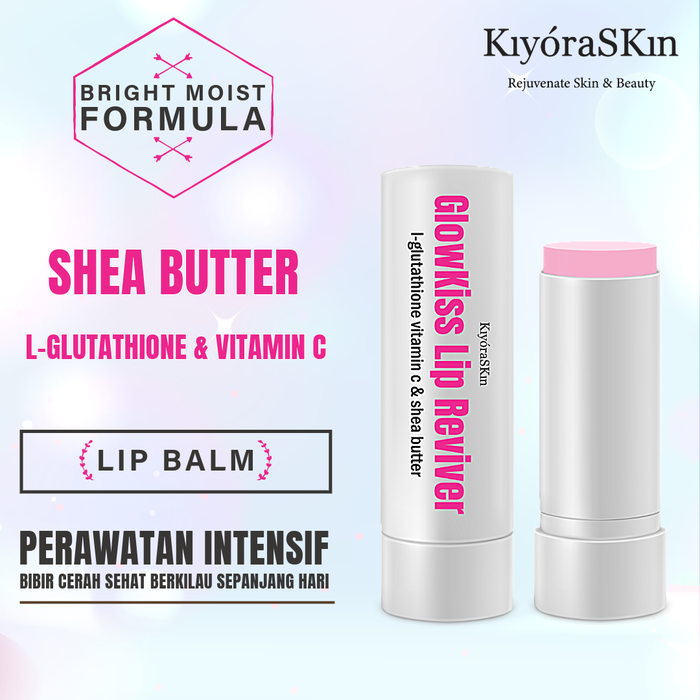 Jual KiyoraSKin GlowKiss Lip Reviver | Glutathione Vitamin C Shea Butter  Brightening Transferproof Lip Balm Gluta Nutrisi Pelembab Pencerah Bibir  Anti UV - Kota Denpasar - Kiyoraskin
