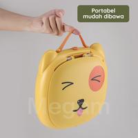 Gambar MEGAM Potty Portable WC Training Anak Pispot Baby Travel Kursi Toilet Duduk Karakter Kucing Lucu HSB813 - Kuning dari Megam.id Kab. Tangerang 4 Tokopedia