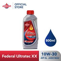 Gambar FEDERAL ULTRATEC XX 10W-30 0.8L 800ml - Oli Non Matic dari Federal Oil Official Store Kota Administrasi Jakarta Utara 1 Tokopedia