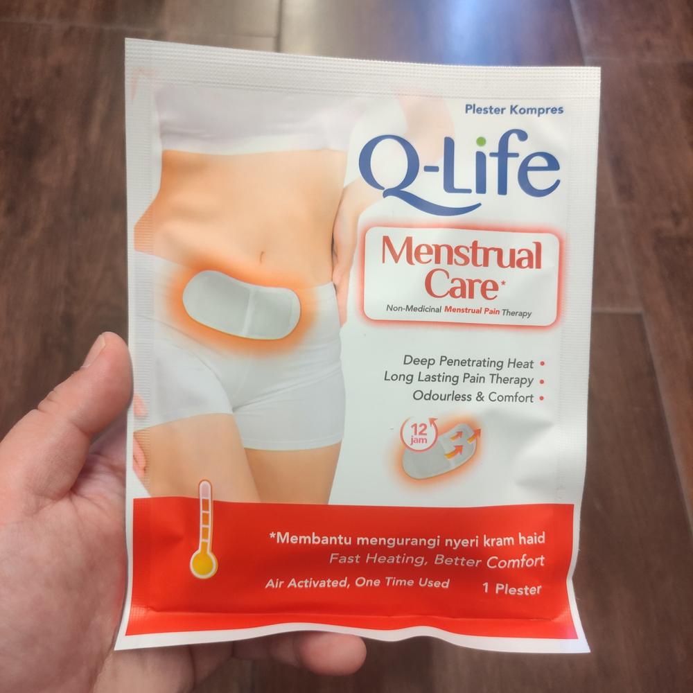 Q-LIFE MENSTRUAL CARE (NON MEDICINAL MENSTRUAL PAIN THERAPY) PLESTER KOMPRES 1PLESTER