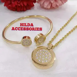 [ TERLARIS ] 1Set Kalung Kesehatan Quantum Pendant Asli/Kalung + Gelang Bersertifikat