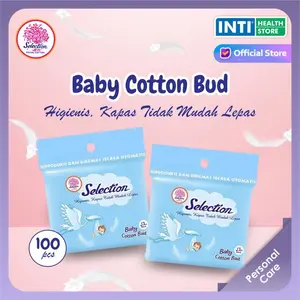 Selection | Cotton Bud Baby Isi 100 | Korek Kuping Bayi