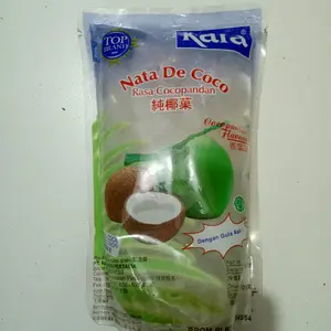 Nata De Coco KARA Cocopandan 360 gram 1 pcs Kemasan Plastik Pouch 360g