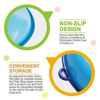 Gambar Puku Assist Potty Seat 2-5yr 17408 - Dudukan Toliet Anak BLUE dari Enportu Mom n Baby Kota Administrasi Jakarta Utara 4 Tokopedia