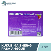 Gambar KukuBima Ener-G Anggur 6 Sachet dari Apotekmandjurofficial Kota Administrasi Jakarta Pusat 2 Tokopedia
