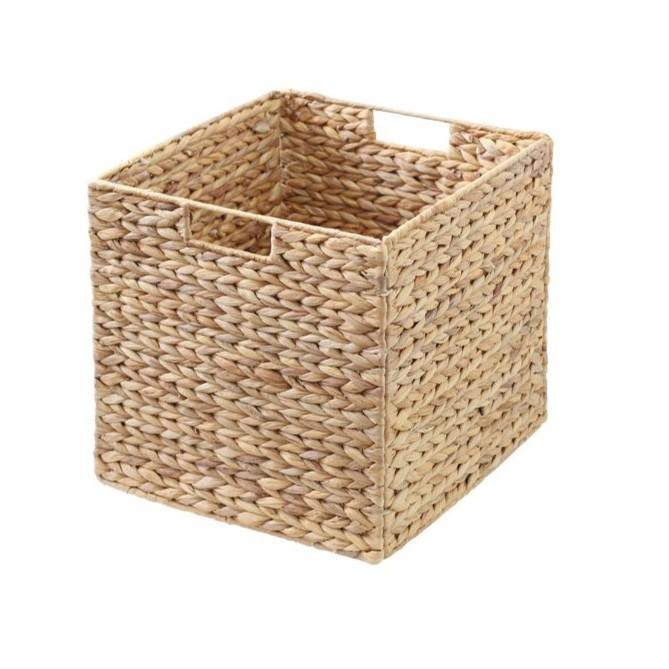 Product Introduction of waterhyacinth square storage basket / keranjang anyaman enceng gondok 0