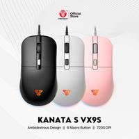 Gambar Fantech Kanata S VX9S Mouse Gaming RGB 7200 DPI - BLACK dari Els Computer Kab. Banyumas 2 Tokopedia