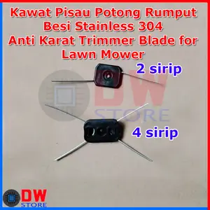 Kawat Mata Pisau Mesin Potong Rumput Lawn Mower Besi Kawat Stainless 304 Anti Karat Grass Trimmer Blade Cutter Electric