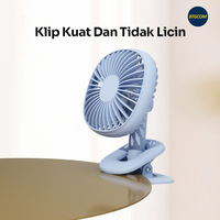 Gambar MINI FAN ROBOT RT-BF10B KIPAS ANGIN KECIL JEPIT PORTABLE DENGAN KLIP KUAT BLUE/GREEN/PINK dari btgcom Kota Denpasar 4 Tokopedia