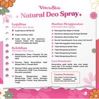 Gambar Vlorinskin Deodorant Spray Penghilang Bau Ketiak/Badan, Deo Spray Alami, Deodorant Spray Tawas 100mL dari Fluffy Magic Kota Administrasi Jakarta Utara 3 Tokopedia