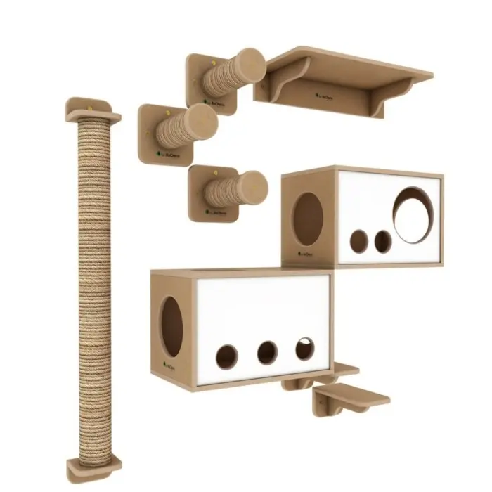 cat playground cat tree mainan rumah dan garukan kucing 1