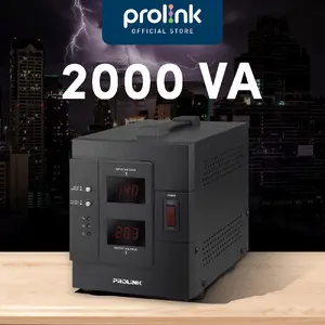 STABILIZER AVR PROLINK 2000VA PVR2000d Relay Auto Voltage Regulator