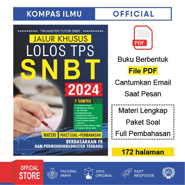 Gambar Kompas Ilmu - Jalur Khusus Lolos TPS SNBT 2024 dari KOMPAS ILMU Kota Administrasi Jakarta Pusat Tokopedia