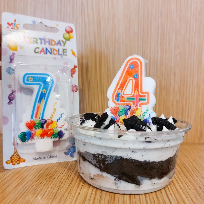 Lilin Angka Ulang Tahun / Birthday Candle Number 2