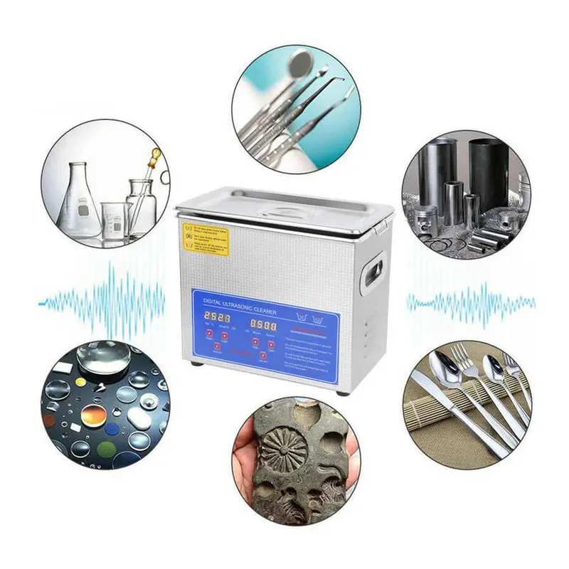 Mesin Pembersih Perhiasan Ultrasonic Cleaner 120W EECOO 1