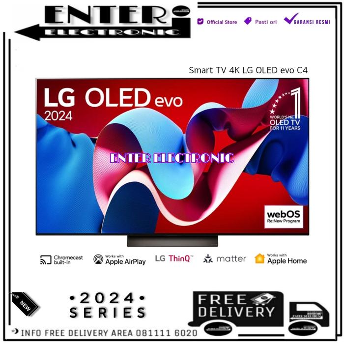 Promo LG OLED55C4PSA - OLED EVO 4K SMART TV 55 INCH DOLBY VISION ATMOS ...