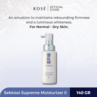 Gambar Kosé SEKKISEI SUPREME MOISTURIZER II 140 ML dari Sekkisei by KOSE Kota Administrasi Jakarta Pusat 1 Tokopedia