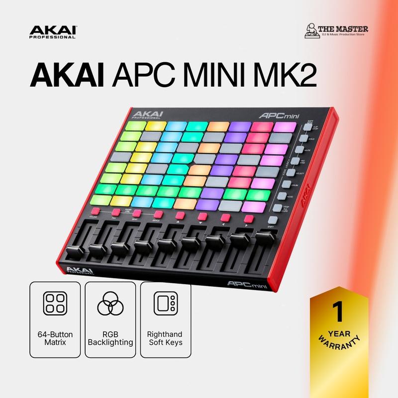 [Ready Stock] Akai APC Mini Mk2 Ableton Live Midi Controller - Shop ...