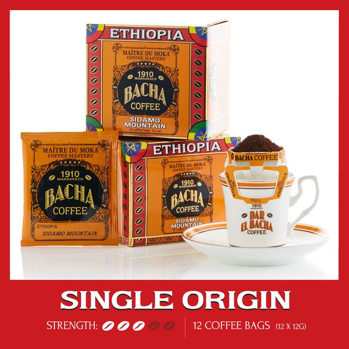 Jual Bacha Coffee | Sidamo Mountain Ethiopia Single Origin, 100