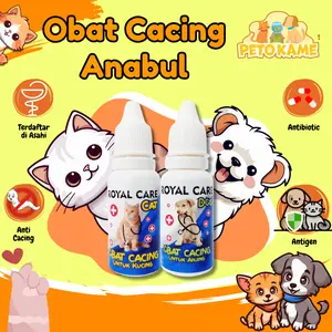 Holycatlabs Royal Care Obat Cacing 10 ml | Obat Cacing Kucing Anjing