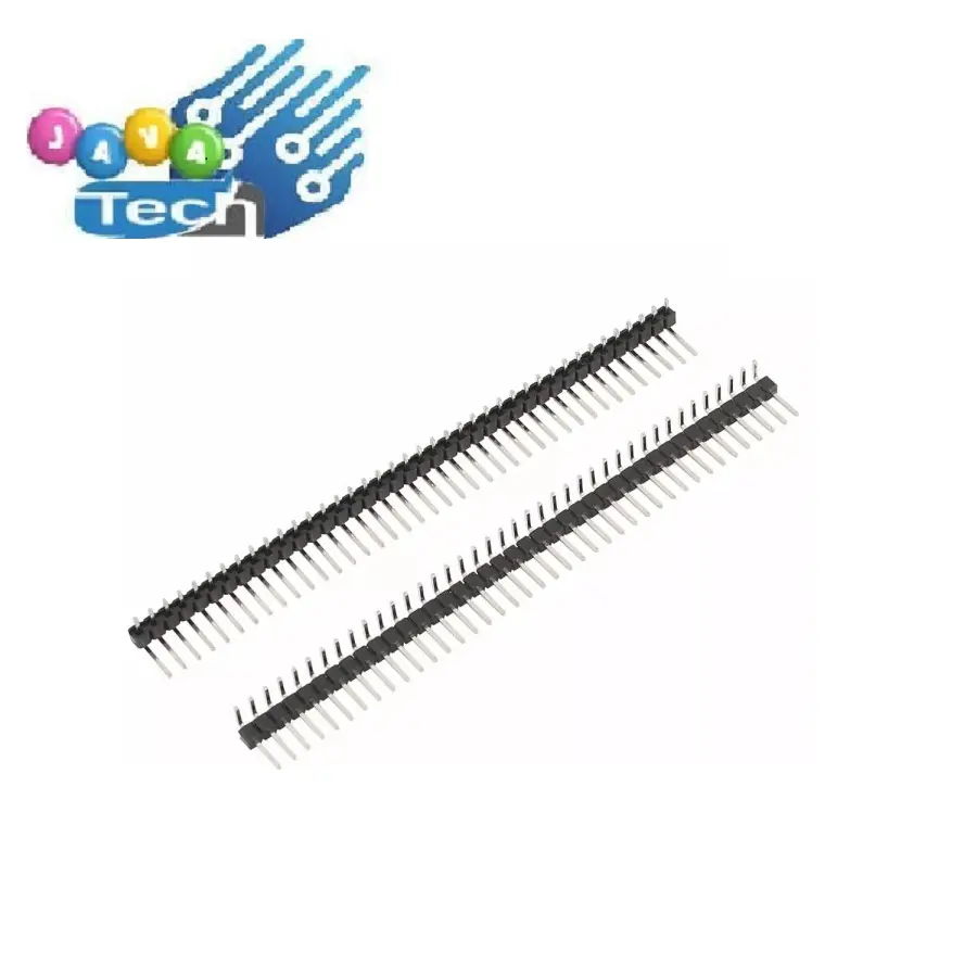 Pin Header Male Siku L 90 derajat 2.54mm 1x40