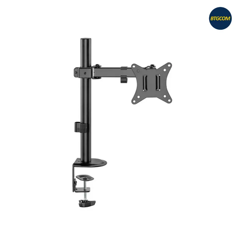 BRACKET MONITOR ARM BRATECK LDT66-C012 BLACK FOR LAYAR LED SCREEN PC 17-32 INCH INCHI