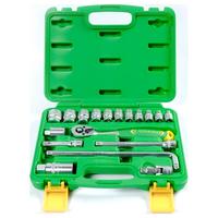 Gambar TEKIRO Kunci Shock Set 3/8" DR 18 Pcs 12 PT SC-SE0609 dari Drill&Co Kota Administrasi Jakarta Barat 2 Tokopedia