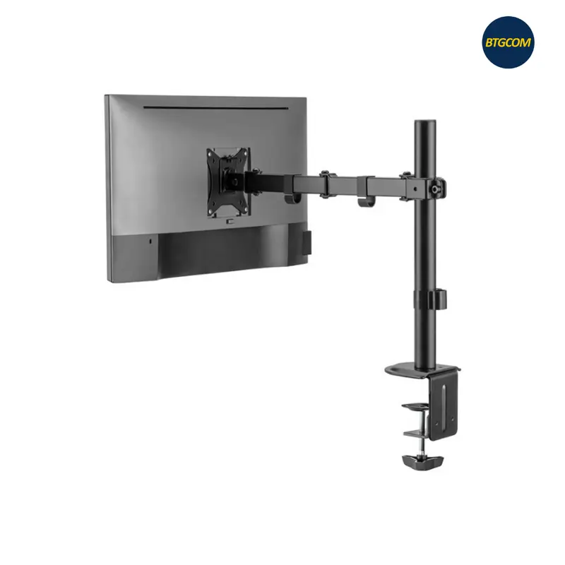 BRACKET MONITOR ARM BRATECK LDT66-C012 BLACK FOR LAYAR LED SCREEN PC 17-32 INCH INCHI