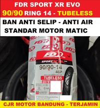 Gambar FDR Sport XR EVO 90/90 ring 14 ban motor matic standar beat vario mio dari Battery Accu Aki Bandung Kota Bandung 4 Tokopedia