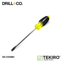 Gambar TEKIRO Obeng Min Gagang Karet 6 x 125 mm Obeng Min SD-CG0861 dari Drill&Co Kota Administrasi Jakarta Barat 2 Tokopedia