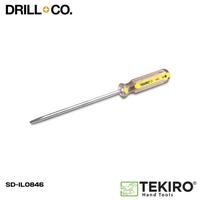 Gambar TEKIRO Obeng Kristal  In Line Screwdriver (-) 8 x 200 mm SD-IL0846 dari Drill&Co Kota Administrasi Jakarta Barat 2 Tokopedia