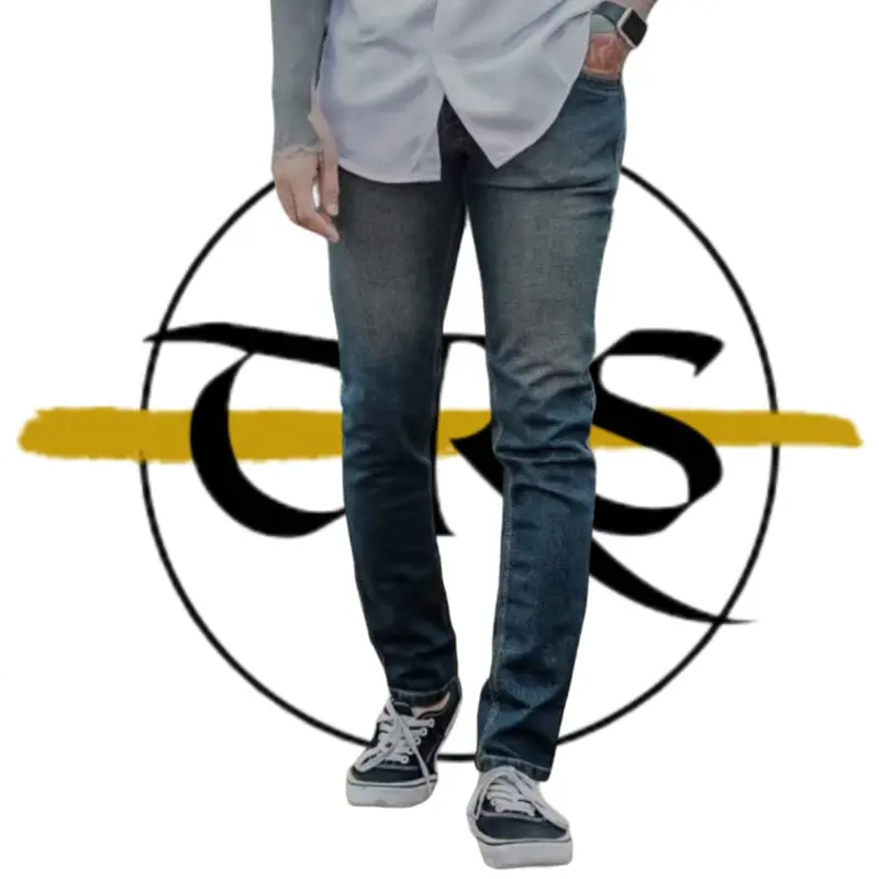 Celana Jeans Putih Pria Jumbo Ukuran 28-46 Celana Jeans Putih Slimfit 4
