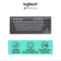 Gambar Logitech MX Mechanical Mini Wireless Tactile Keyboard Bluetooth dari Click & Go Tokopedia Kota Bandung 1 Tokopedia