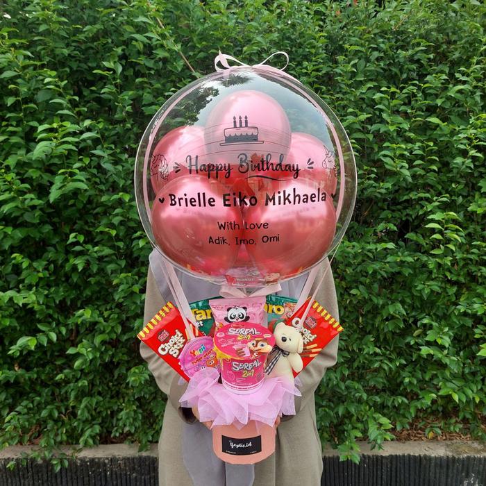 Gambar Bouquet Bucket Balon/Buket Balon Snack (Modal A) utk Wisuda/Ultah/dll dari Tjeplis.id Kota Administrasi Jakarta Timur Tokopedia