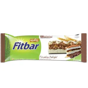 fitbar chocolate, fruits, tiramisu delight 25 gr